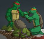  anal anal_penetration anthro brothers donatello_(tmnt) duo incest male male/male michelangelo_(tmnt) msobscure penetration raphael_(tmnt) reptile scalie sibling teenage_mutant_ninja_turtles turtle 