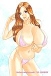  bikini breasts d_lovers gigantic_breasts huge_breasts looking_at_viewer nishimaki_tohru swimsuit 