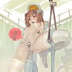  bad_id bad_pixiv_id bdsm blush bondage bound breasts brown_eyes brown_hair cervical_penetration clenched_teeth clitoris clitoris_clamp cross-section deep_penetration dildo electrodes empty_eyes forced_orgasm highres ladic leg_lift medium_breasts motion_blur nude object_insertion original pasties pussy pussy_juice restrained sex_machine solo stationary_restraints sweat tears teeth thighhighs uterus vaginal vaginal_object_insertion 