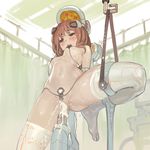  bad_id bad_pixiv_id bdsm blush bondage bound breasts brown_eyes brown_hair clitoris clitoris_clamp cum cum_in_pussy cumdrip dildo electrodes empty_eyes female_ejaculation forced_orgasm highres insemination ladic leg_lift medium_breasts nude object_insertion open_mouth original pasties pussy restrained sex_machine sex_toy solo stationary_restraints sweat tears thighhighs vaginal vaginal_object_insertion 