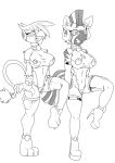  anthro avian big_breasts breasts clothing equine female footwear friendship_is_magic gilda_(mlp) gryphon headphones high_heels hypnosis kandlin mammal mind_control monochrome my_little_pony one-piece_swimsuit sex_toy shoes smile submissive swimsuit vibrator zebra zecora_(mlp) 