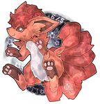  ambiguous_gender canine fox fur kann1kura_(kanna) looking_at_viewer mammal multiple_tails nintendo paws pok&eacute;mon smile solo video_games vulpix 