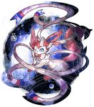  ambiguous_gender blue_eyes eeveelution fur kann1kura_(kanna) looking_at_viewer mammal nintendo one_eye_closed pok&eacute;mon solo sylveon video_games 