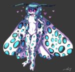  &lt;3 2018 absurd_res alternate_species antennae anthro arthropod digital_media_(artwork) foolish fur giant_leopard_moth hair hi_res insect lepidopteran male mammal moth open_mouth simple_background smile solo spots tiger_moth tongue tongue_out verdilacs wings 