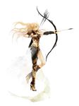  arrow blonde_hair bow_(weapon) final_fantasy final_fantasy_iv long_hair mimic_(artist) ponytail quiver rosa_farrell weapon 