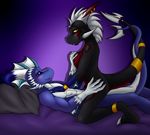  breast_grab breasts claws dragon female female_on_top invalid_tag kurtassclear male mina on_top sex vinderi 