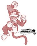  diddy_kong donkey_kong_(series) fur male mammal monkey nintendo primate unknown_artist video_games 