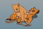  balls cub disney duo feline female lion mammal nala penis simba the_giant_hamster the_lion_king young 