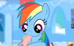  2015 animated bestiality cum cum_on_face disembodied_penis duo equine erection fellatio female feral friendship_is_magic hair hooftastic human human_on_feral humanoid_penis interspecies male male/female mammal multicolored_hair my_little_pony oral pegasus penis rainbow_dash_(mlp) sex wings 