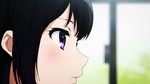  2girls animated animated_gif black_hair brown_eyes brown_hair hibike!_euphonium kousaka_reina multiple_girls oumae_kumiko purple_eyes surprised 