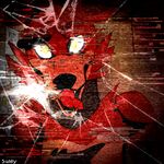  animatronic canine caprisunn eye_patch eyewear five_nights_at_freddy&#039;s fox foxy_(fnaf) hook machine male mammal mechanical robot tongue yellow_eyes 