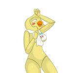  animatronic anthro avian bird breasts chicken five_nights_at_freddy&#039;s_2 machine mechanical open_mouth pancak3 pussy robot sweat toy_chica_(fnaf) workout 