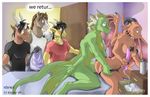  dildo dragon equine female horse male mammal rinienne sex sex_toy text 