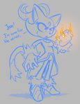  2015 anthro blaze_the_cat cat feline female fire game_grumps humor mammal solo sonic_(series) teckworks 