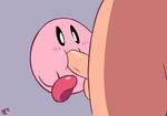  ambiguous_gender animated blush fellatio kirby kirby_(series) male nintendo oral penis sex size_difference torrentialkake video_games 