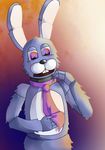  bonnie_(fnaf) five_nights_at_freddy&#039;s lagomorph male mammal necktie olie379-sweet rabbit 