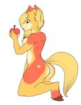  &lt;3 amabel anthro apple breasts butt cute equine female fruit horse invalid_tag looking mammal nipples pussy solo 