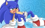  angelofhapiness anthro anus blush butt clothing cuntboy female_masturbation footwear gloves half-closed_eyes hedgehog intersex mammal messy nude open_mouth pussy pussy_juice quills shoes solo sonic_(series) sonic_the_hedgehog spread_legs spreading tongue video_games wet 