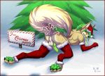  anthro balls canine fennec fox male mammal paws penis silvergrin snow solo tree ych 