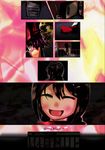  :d bad_id bad_pixiv_id blush closed_eyes comic haruhara long_sleeves madotsuki miniskirt open_mouth skirt smile spoilers suicide sweater translated yume_nikki 