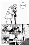  comic great_teacher_onizuka greyscale hard_translated kuma monochrome playing_games translated 