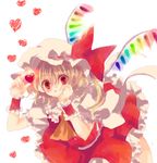  bad_id bad_pixiv_id flandre_scarlet hat heart red_eyes ribbon solo touhou wings yukirar 