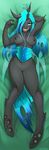  anthro anthrofied avoid_posting blush breasts changeling conditional_dnp featureless_crotch female friendship_is_magic looking_at_viewer my_little_pony nipples nude open_mouth queen_chrysalis_(mlp) scappo smile solo tongue wings 