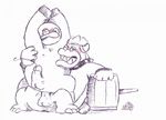  anal avian bird blush bowser chubby cum duo from_behind hammer horn king_dedede kirby_(series) koopa male male/male mario_bros nintendo pad_zyan penguin penis plain_background precum reptile scalie sketch tools tortoise turtle video_games 