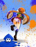  absurd_res butt cephalopod clothing female hi_res ink inkling marine nintendo panties school_uniform schoolgirl schoolgirl_uniform skirt solo splatoon squid suction_cup underwear unknown_artist upskirt video_games 