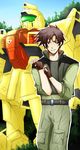  brown_hair gloves ground_gm gundam gundam_lost_war_chronicles matt_healy mecha 