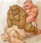  bear blush chubby cum kotobuki lust male male/male mammal three-men 