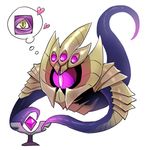  hamamo heart league_of_legends lowres no_humans pink_eyes tentacles thought_bubble vel'koz ward 