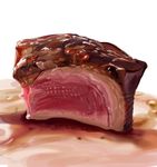  meat no_humans original realistic shou_(meruko1001) steak 