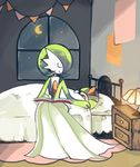  bed eyes_closed gardevoir moon no_humans pokemon ralts 