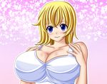  1girl blonde_hair blue_eyes breasts cleavage female kingdom_hearts large_breasts namine seraphina solo 