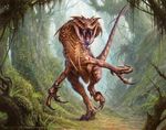  claws dinosaur fangs filip_burburan jungle magic_the_gathering raptor 
