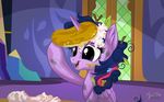  2015 equine female food friendship_is_magic hair horn inside mammal messy_hair mud my_little_pony mysticalpha pancake solo twig twilight_sparkle_(mlp) whipped_cream winged_unicorn wings 