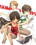  bad_id bad_pixiv_id computer hariko ikezawa_kazuma koiso_kenji laptop multiple_boys summer_wars 