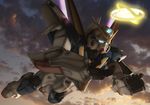  gundam mecha no_humans robographer solo sunset v2_gundam victory_gundam 