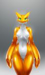  anthro breasts dragon equus female green_eyes looking_at_viewer nude solo wide_hips 