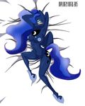  2015 anthro areola big_breasts blush breasts equine erect_nipples female friendship_is_magic horn mammal my_little_pony nipples nude princess_luna_(mlp) pussy skyline19 solo winged_unicorn wings 