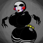 big_breasts breasts camel_toe female five_nights_at_freddy&#039;s five_nights_at_freddy&#039;s_2 marionette_(fnaf) solo thick_thighs video_games voluptuous wide_hips 