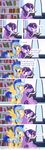  2015 armor bookshelf chair crystal crystal_pony_(mlp) dialogue dm29 english_text equine female flash_sentry_(mlp) friendship_is_magic galea horn inside kissing male male/female mammal my_little_pony pegasus pencil reading sitting text twilight_sparkle_(mlp) wing_boner winged_unicorn wings 