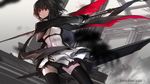  :/ bad_id bad_pixiv_id black_hair black_legwear black_panties holding long_hair panties paradise pixiv_fantasia pixiv_fantasia_t red_eyes sketch solo swd3e2 sword thighhighs underwear v-shaped_eyebrows weapon 