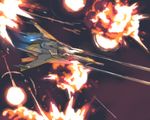  arrowhead_(r-type) battle dogfight explosion jason_robinson no_humans r-type science_fiction space space_craft starfighter 