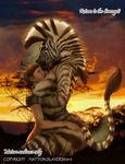  2015 anthro breasts equine eyes_closed female fur hattonslayden human male male/female mammal nipples nude sex size_difference stripes zebra 