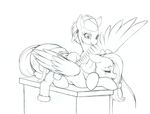  2015 earth_pony equine fan_character female feral fluttershy_(mlp) friendship_is_magic horse longinius mammal massage my_little_pony pegasus pony wings 