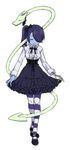  alternate_costume blue_skin bow breasts closed_eyes curtsey dress_shirt full_body ganno gothic_lolita hair_bow hair_over_one_eye highres leviathan_(skullgirls) lolita_fashion mary_janes medium_breasts purple_hair purple_legwear shirt shoes side_ponytail skeleton skullgirls solo squigly_(skullgirls) standing stitched_mouth stitches striped striped_legwear transparent_background zombie 