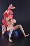  breasts figure huge_breasts monkey_d_luffy nipples nude one_piece pink_hair shirahoshi tagme 