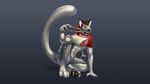  canine cat feline fox latex_(artist) male mammal rubber snow_leophard transformation 